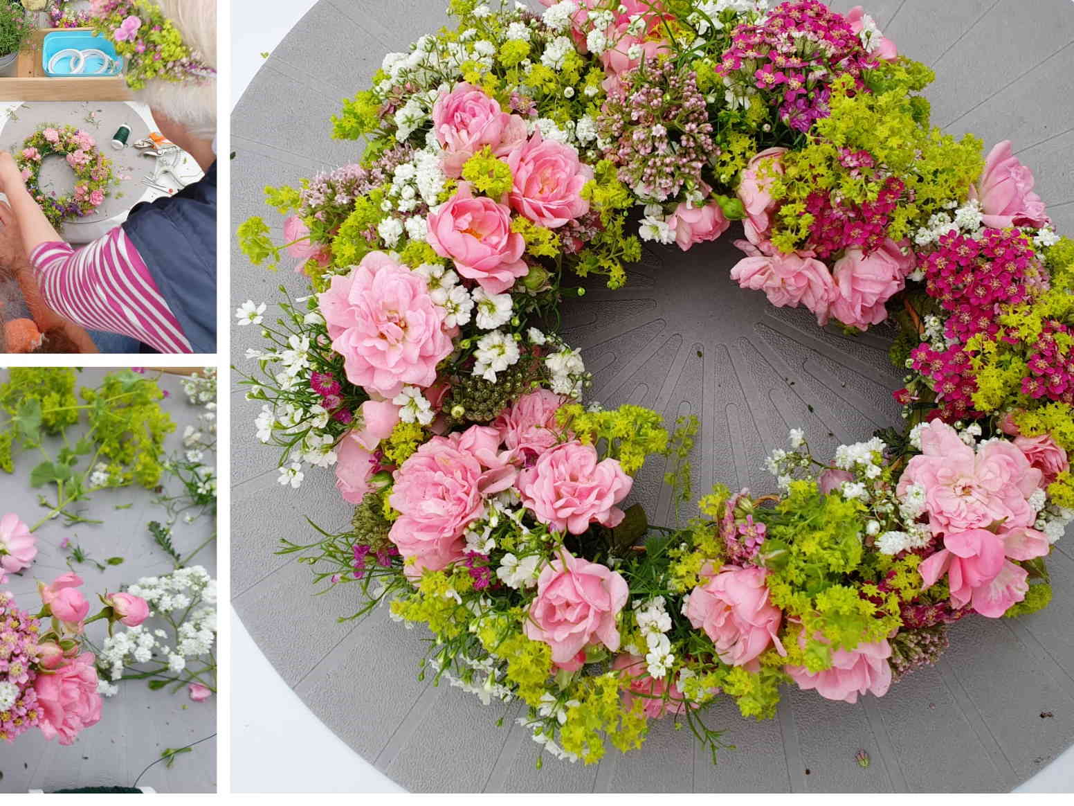 NaturWerkstatt  Mittsommerfest mit Blüten aus der Natur